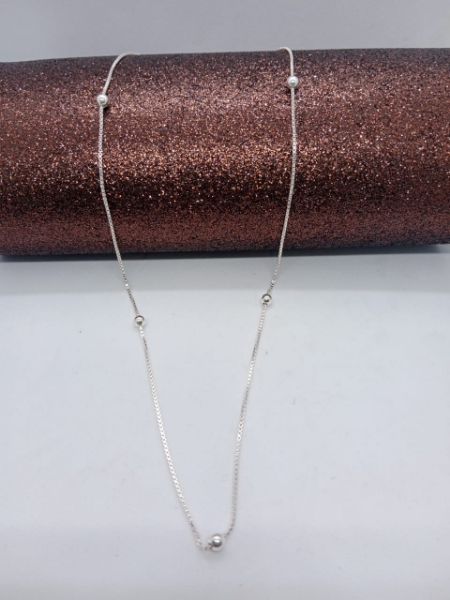 Imagen de Cadena en plata italiana.
